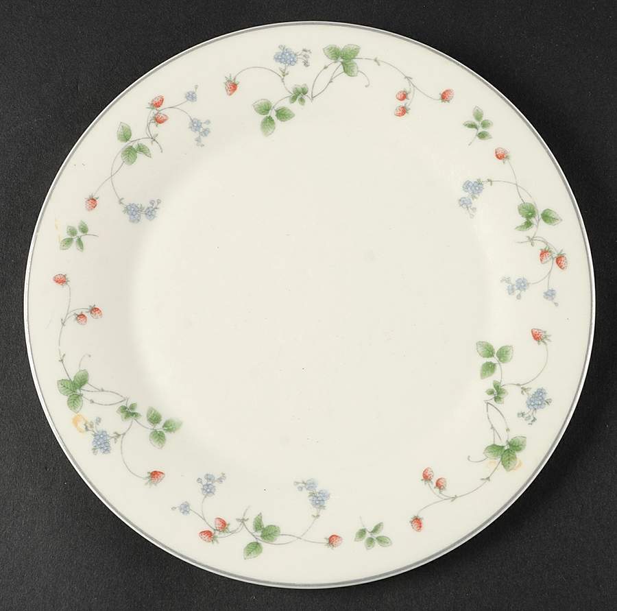 Strawberry Fayre Pink Salad Plate by Royal Doulton-1