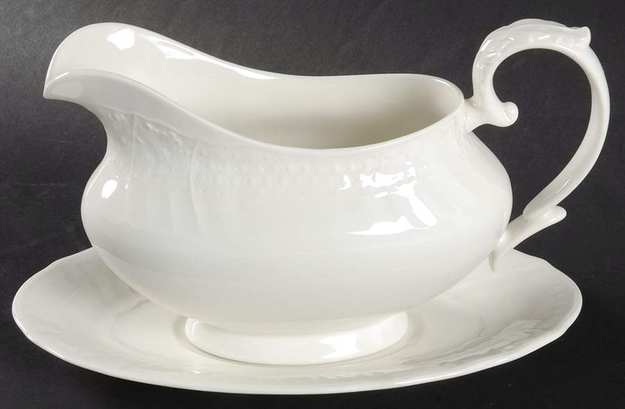 St. Moritz Gravy Boat & Underplate by Royal Doulton-1