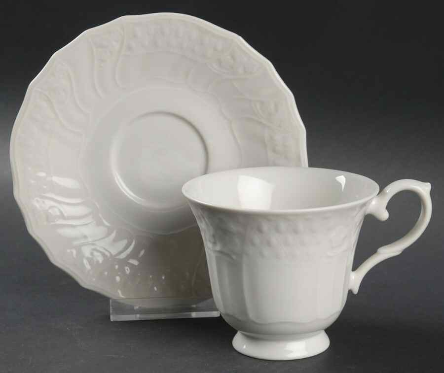 St. Moritz Footed Cup & Saucer Set by Royal Doulton-1