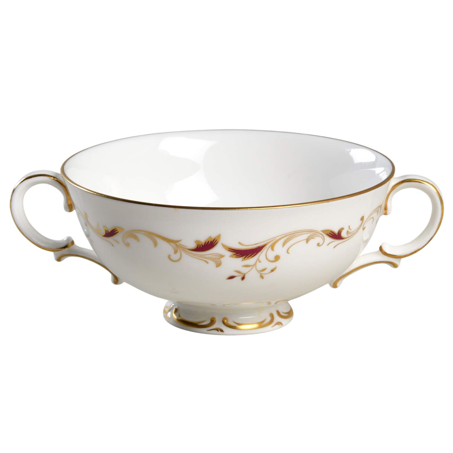 Strasbourg Footed Cream Soup Bowl by Royal Doulton-1