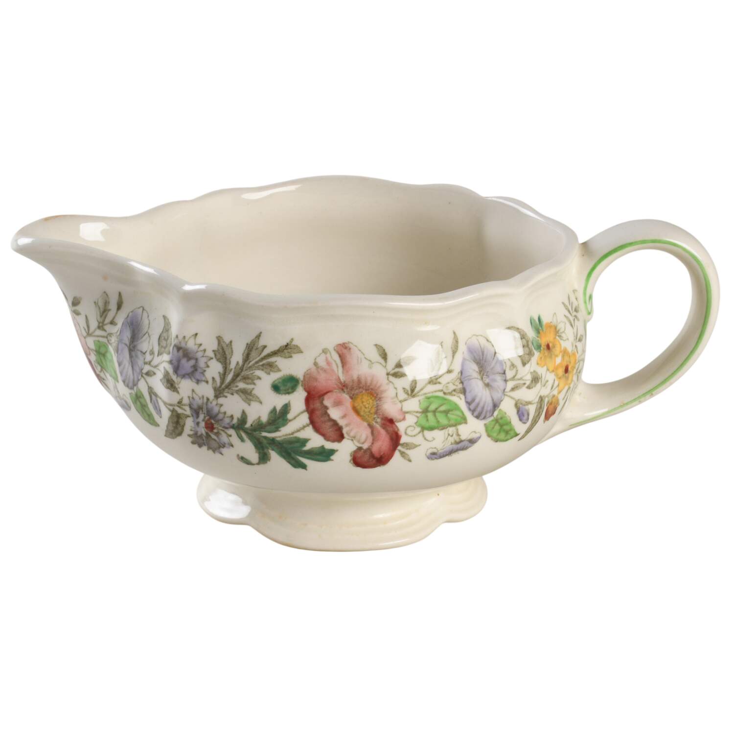 Stratford (Floral) Gravy Boat by Royal Doulton-1