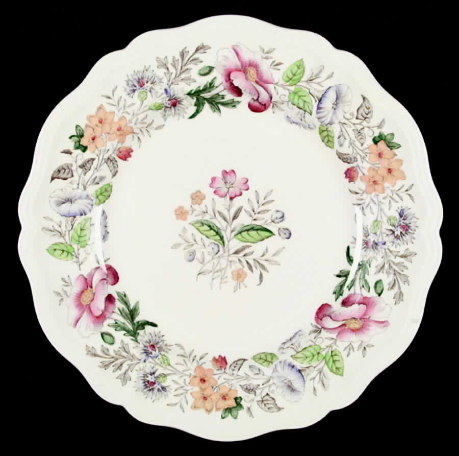 Stratford (Floral) Dinner Plate by Royal Doulton-1