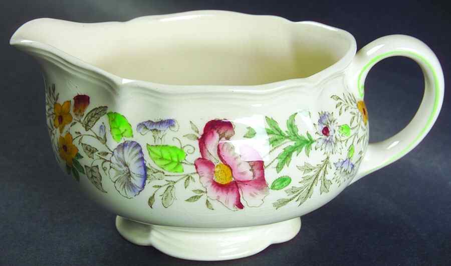 Stratford (Floral) Creamer by Royal Doulton-1
