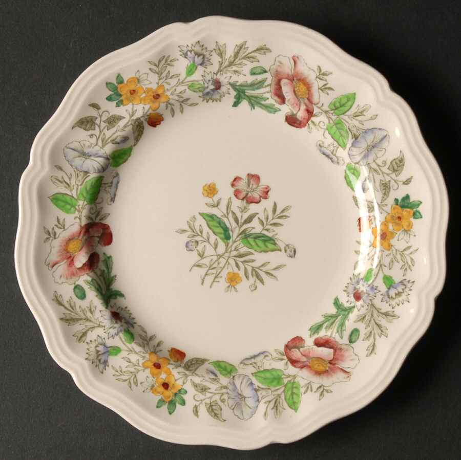 Stratford (Floral) Bread & Butter Plate by Royal Doulton-1
