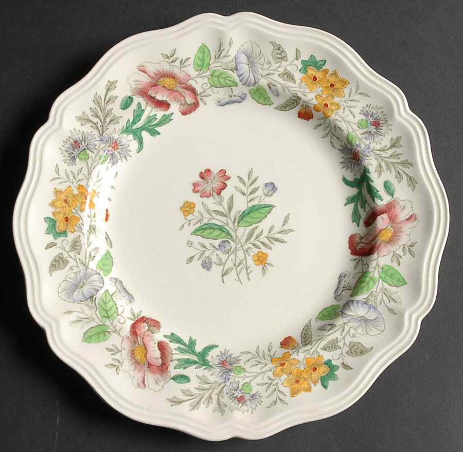 Stratford (Floral) Salad Plate by Royal Doulton-1