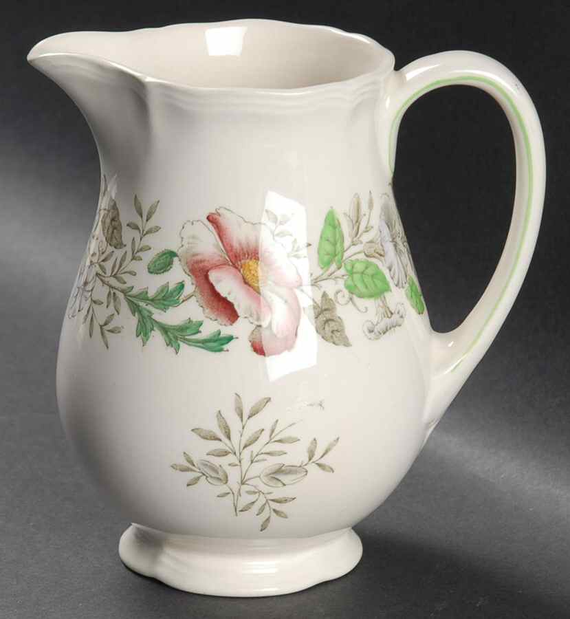 Stratford (Floral) 16 Oz Pitcher by Royal Doulton-1