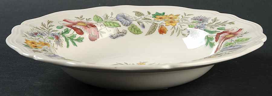 Stratford (Floral) Rim Soup Bowl by Royal Doulton-1