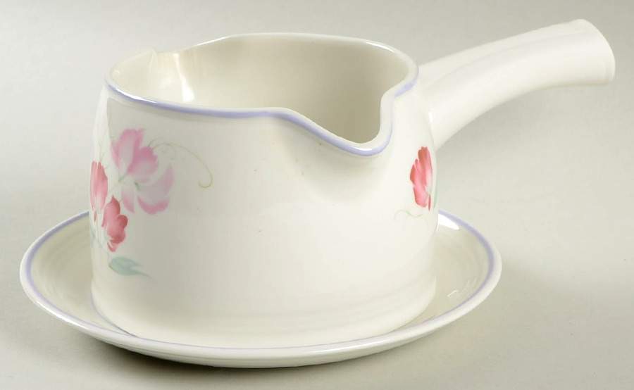 Strand Gravy Boat & Underplate by Royal Doulton-1
