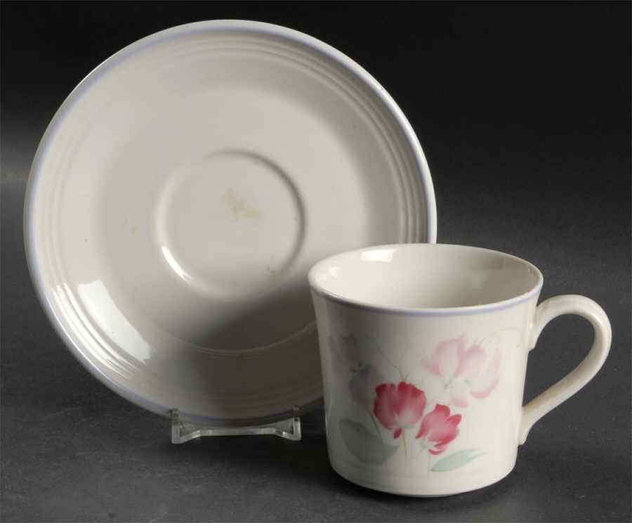 Strand Flat Cup & Saucer Set by Royal Doulton-1