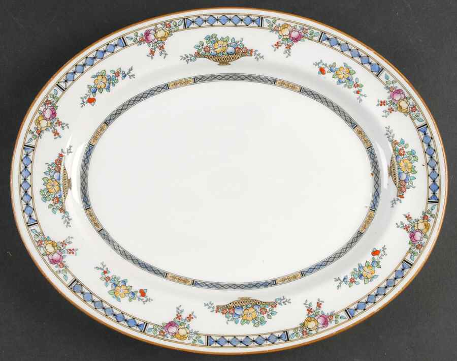 Strathmore 12" Oval Serving Platter by Royal Doulton-1