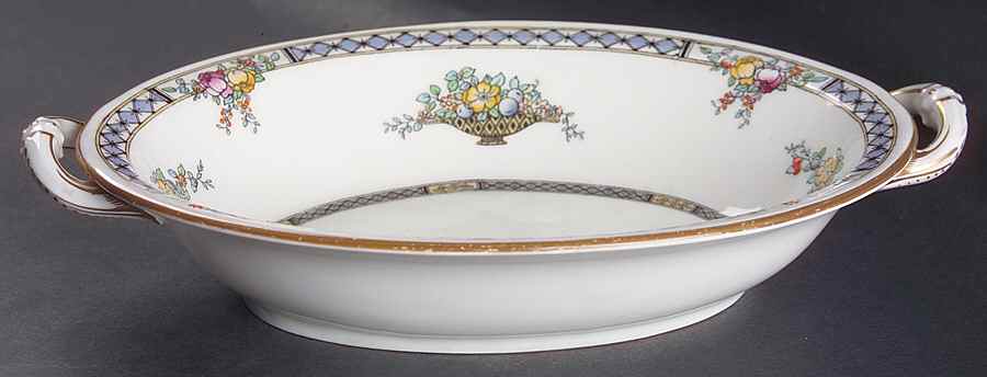 Strathmore 10" Oval Vegetable Bowl by Royal Doulton-1