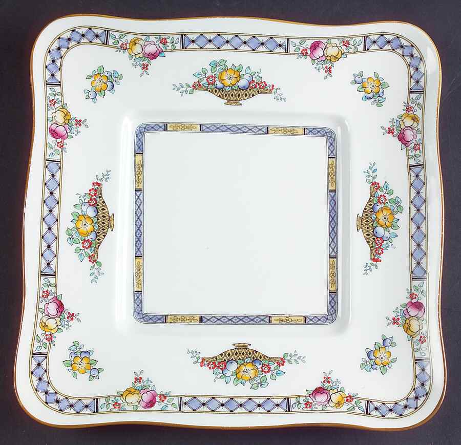Strathmore Square Cake Plate by Royal Doulton-1