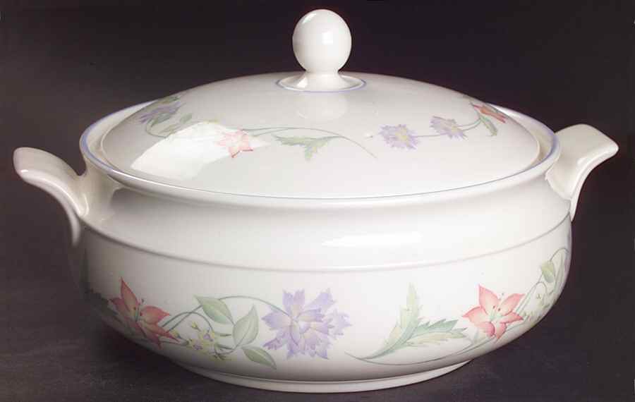 Summer Carnival Round Covered Vegetable by Royal Doulton-1