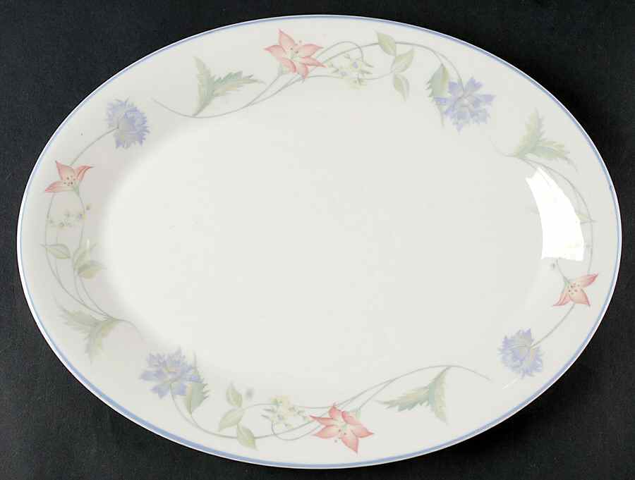Summer Carnival 13" Oval Serving Platter by Royal Doulton-1