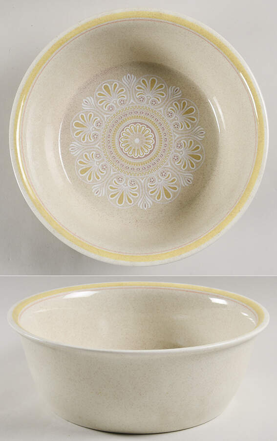 Sunny Days 9" Salad Serving Bowl by Royal Doulton-1