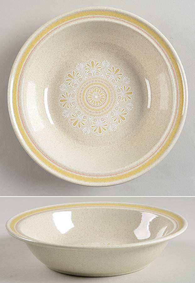 Sunny Days Rim Soup Bowl by Royal Doulton-1