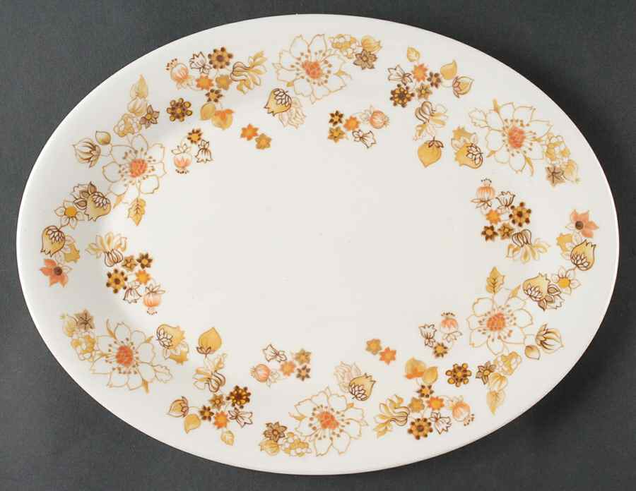 Sundance 13" Oval Serving Platter by Royal Doulton-1
