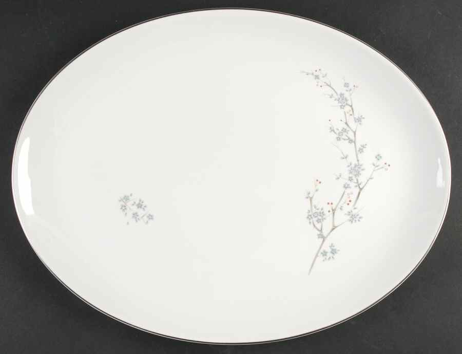 Summer Song 16" Oval Serving Platter by Royal Doulton-1