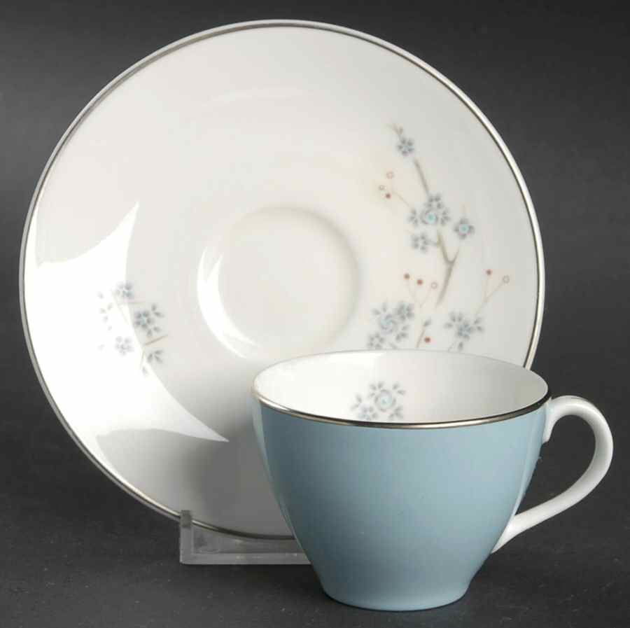 Summer Song Flat Demitasse Cup & Saucer Set by Royal Doulton-1