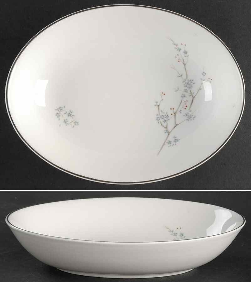 Summer Song 9" Oval Vegetable Bowl by Royal Doulton-1