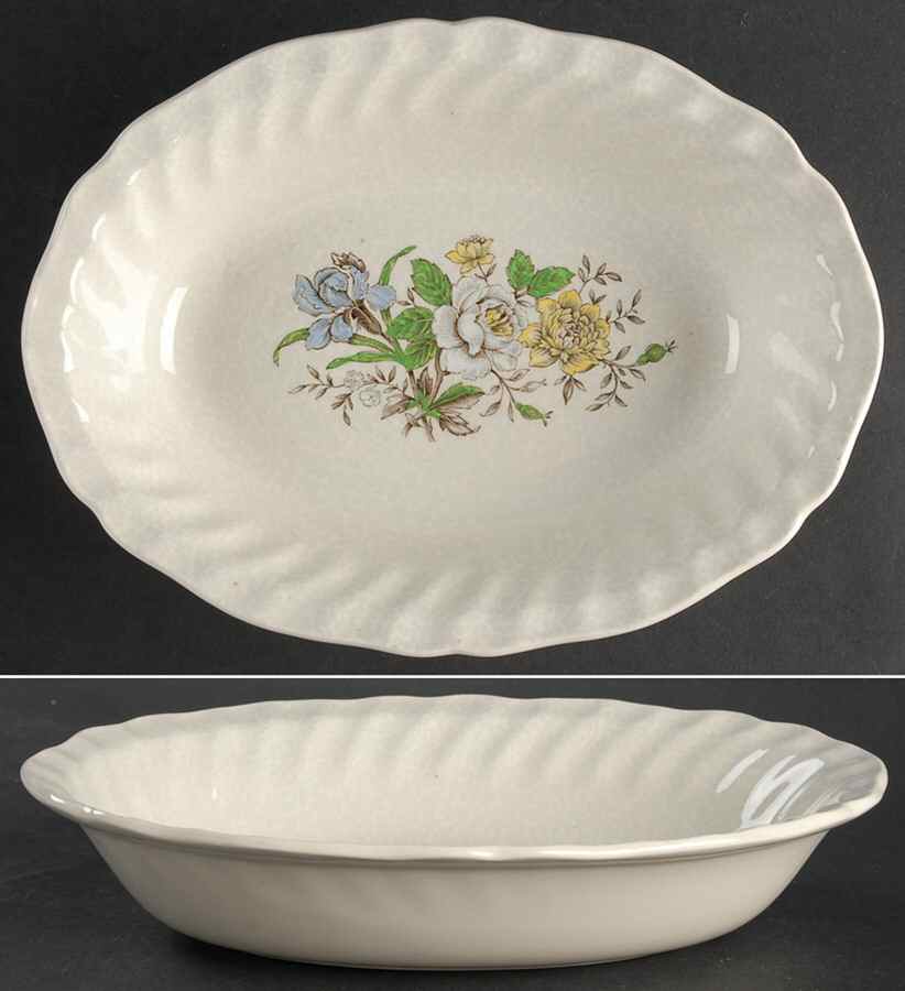 Sutherland 10" Oval Vegetable Bowl by Royal Doulton-1