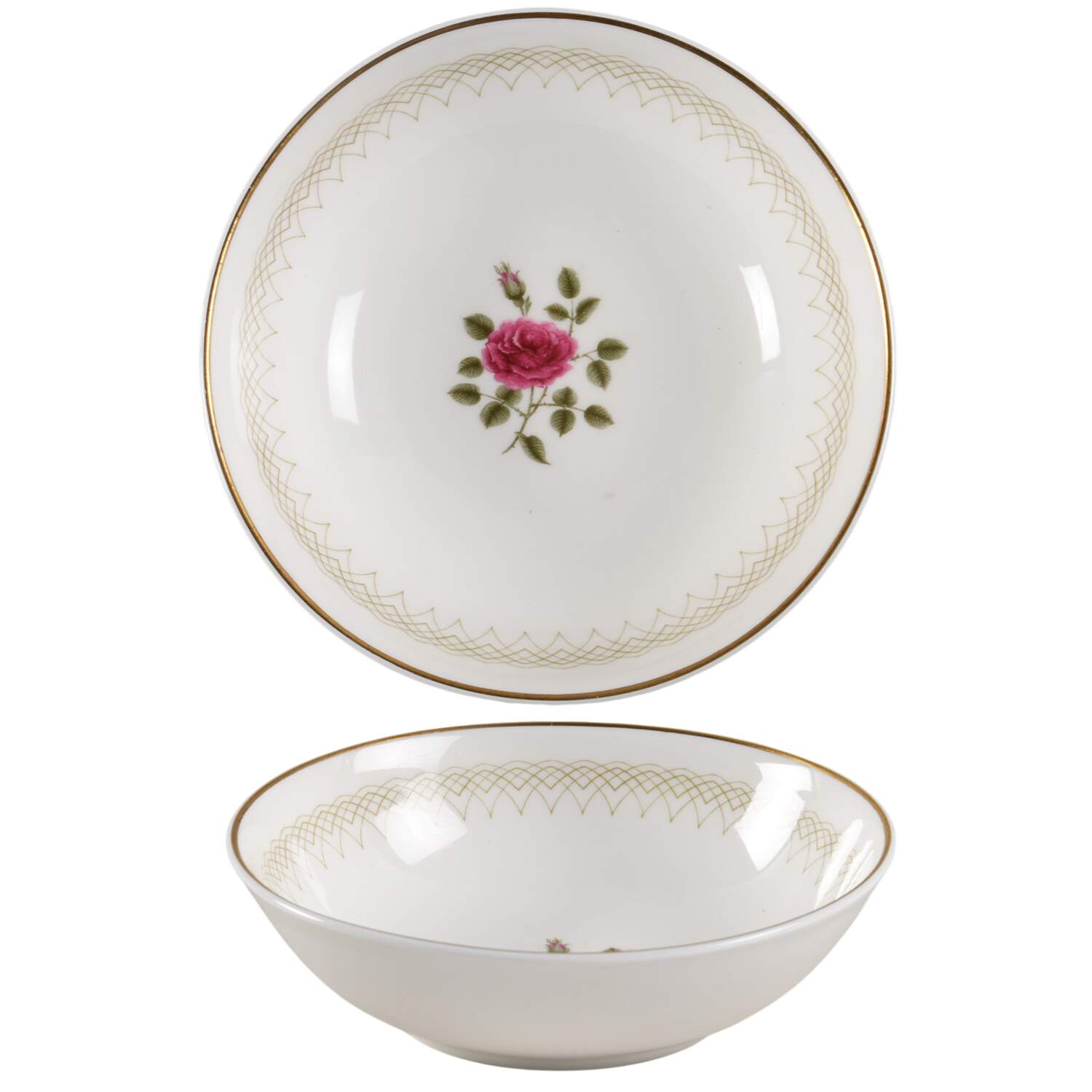Sweetheart Rose Fruit/Dessert (Sauce) Bowl by Royal Doulton-1