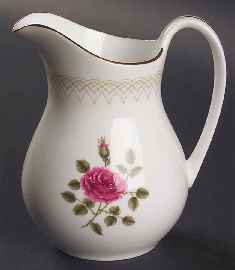Sweetheart Rose Creamer by Royal Doulton-1