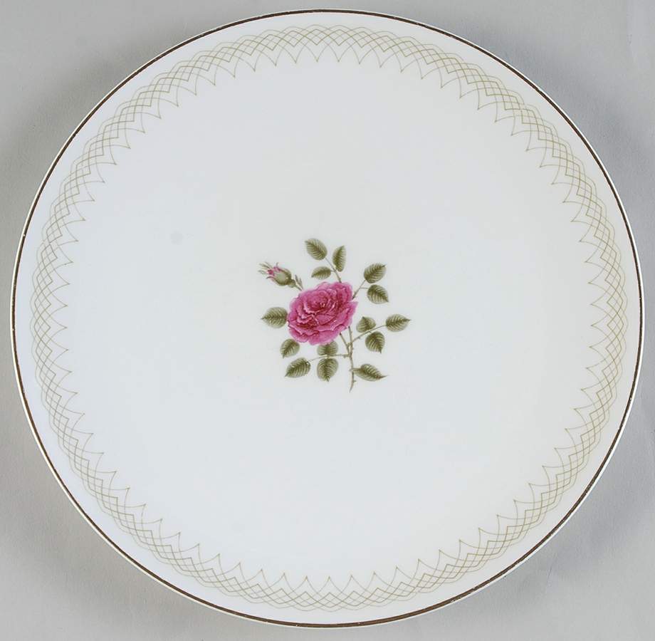 Sweetheart Rose Luncheon Plate by Royal Doulton-1
