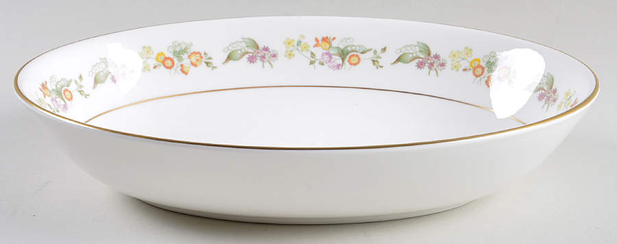 Symphony 9" Oval Vegetable Bowl by Royal Doulton-1