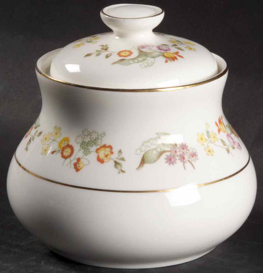 Symphony Sugar Bowl & Lid by Royal Doulton-1