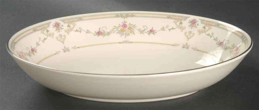 Tamara 9" Oval Vegetable Bowl by Royal Doulton-1