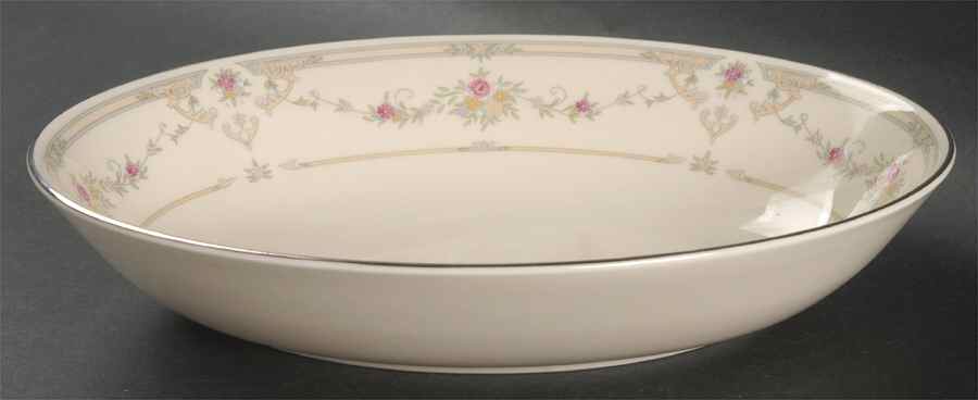Tamara 10" Oval Vegetable Bowl by Royal Doulton-1