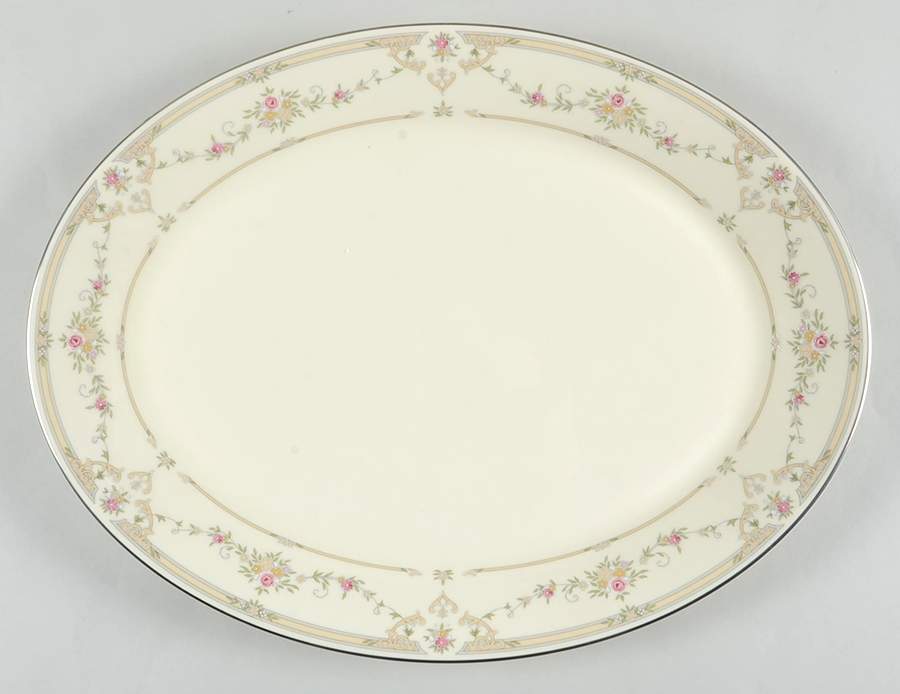 Tamara 16" Oval Serving Platter by Royal Doulton-1