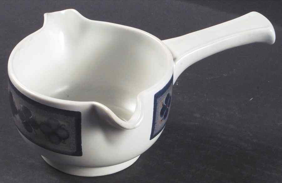 Tangier Gravy Boat w/Stick Handle by Royal Doulton-1