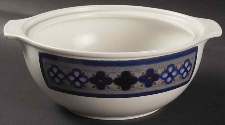 Tangier 1.5 Qt Round Covered Vegetable No Lid by Royal Doulton-1