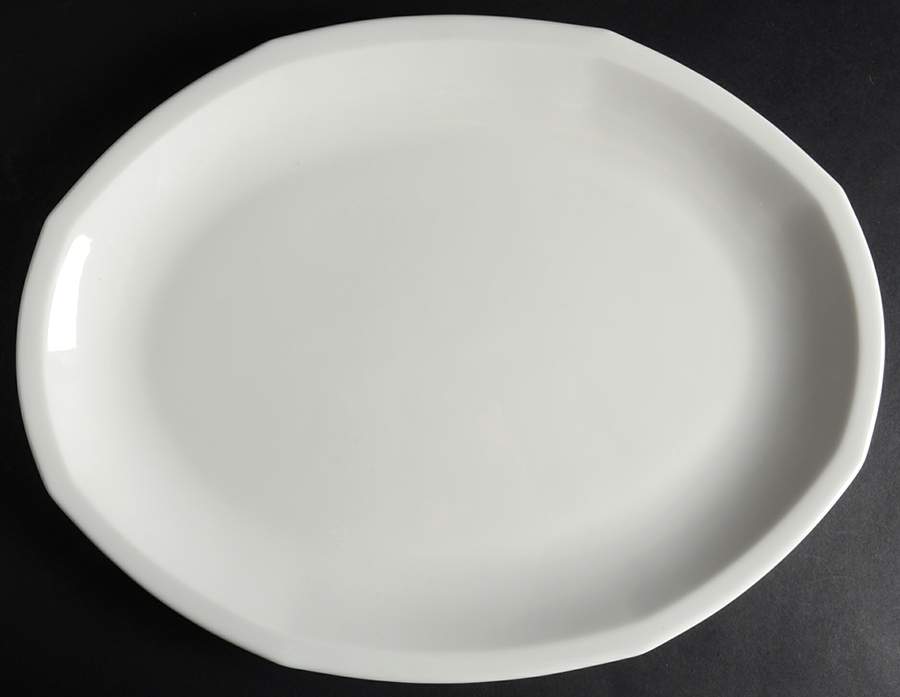 Tangent 16" Oval Serving Platter by Royal Doulton-1