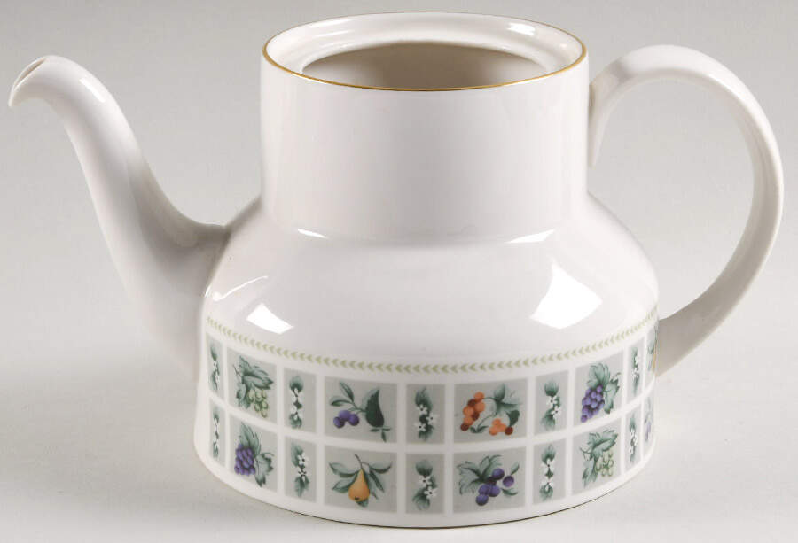 Tapestry Teapot No Lid by Royal Doulton-1