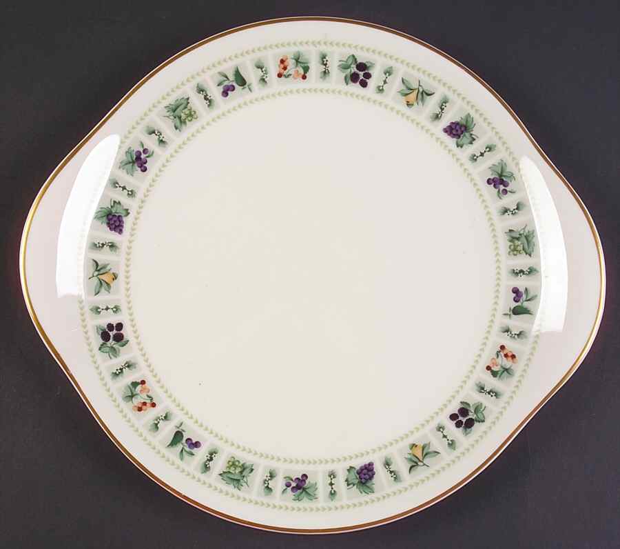 Tapestry Handled Cake Plate by Royal Doulton-1