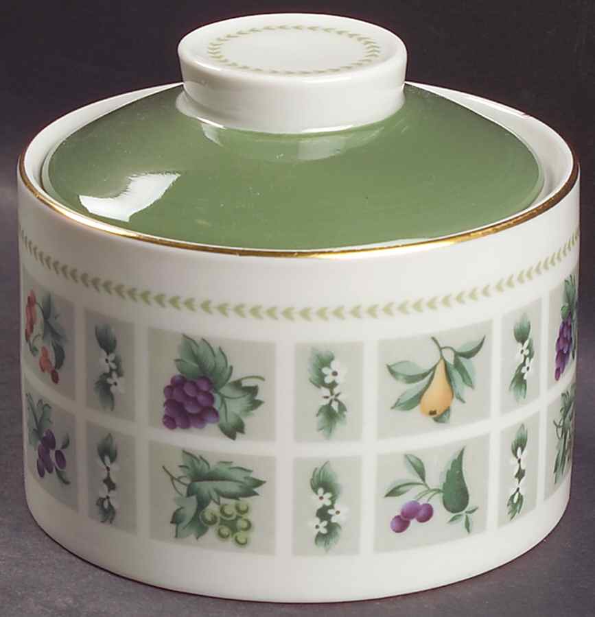 Tapestry Sugar Bowl & Lid by Royal Doulton-1