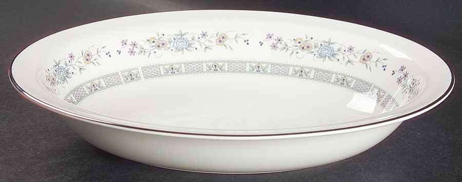 Tara 10" Oval Vegetable Bowl by Royal Doulton-1
