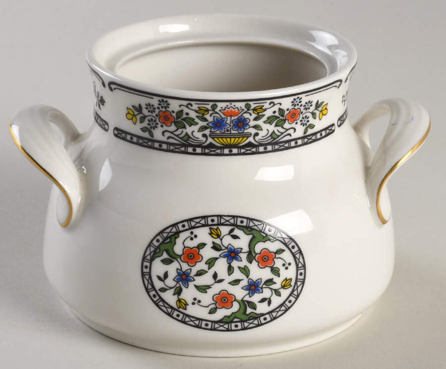 Tavistock Sugar Bowl No Lid by Royal Doulton-1