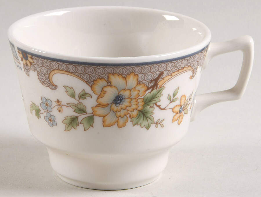 Temple Garden Flat Cup by Royal Doulton-1