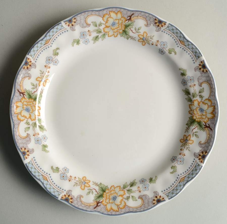 Temple Garden Luncheon Plate by Royal Doulton-1
