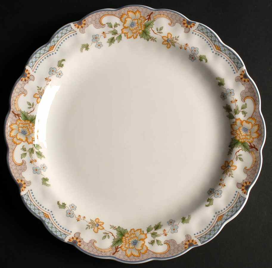 Temple Garden 12" Chop Plate (Round Platter) by Royal Doulton-1
