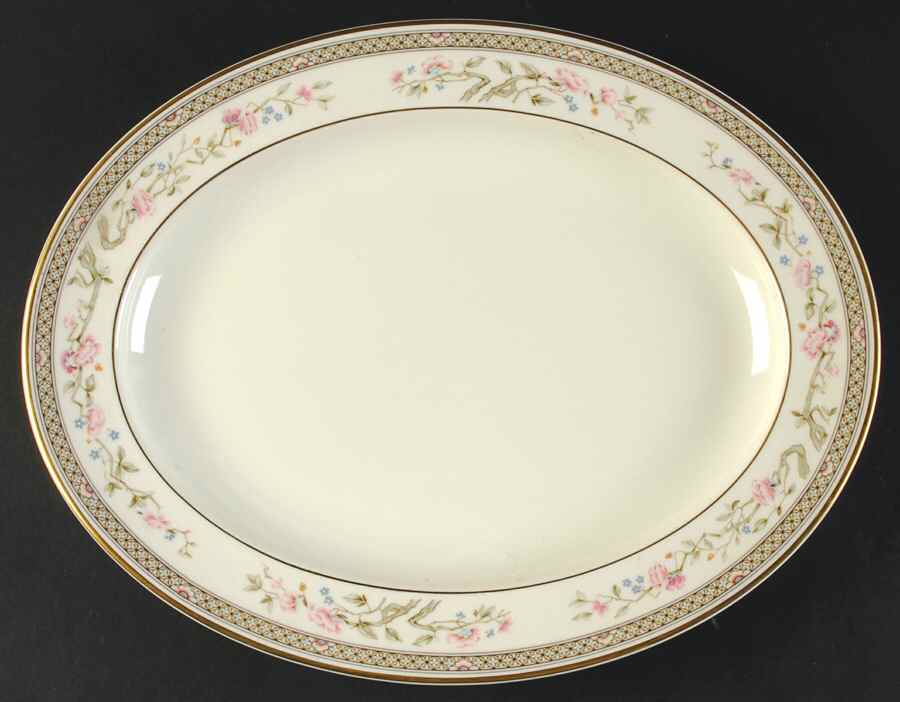 Terrace Hill 13" Oval Serving Platter by Royal Doulton-1