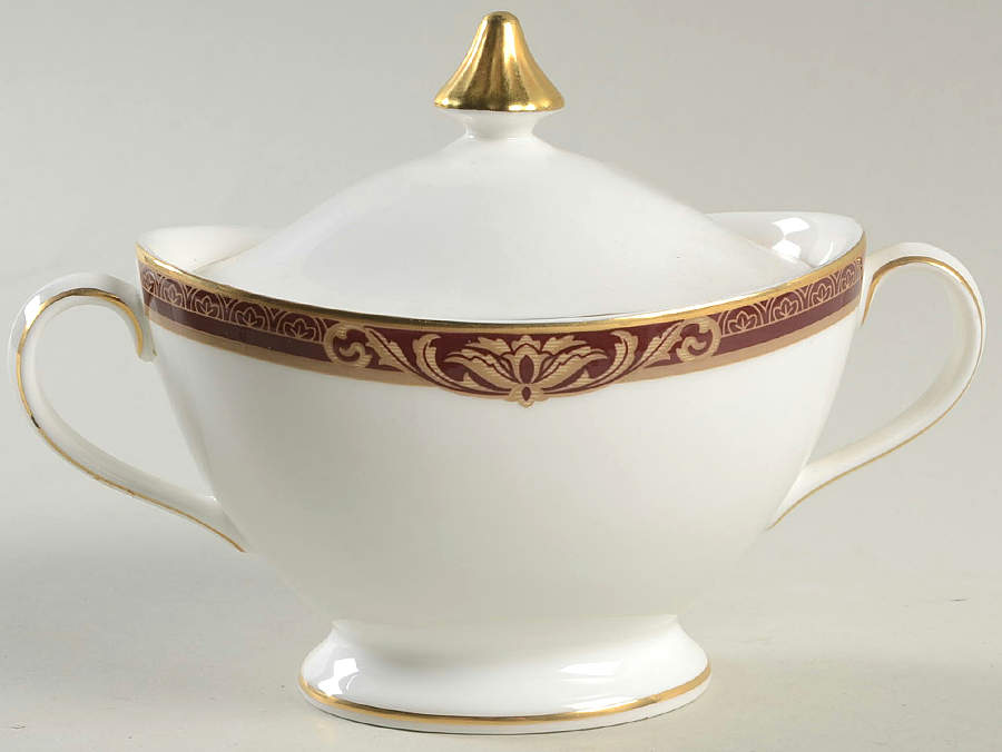 Tennyson Sugar Bowl & Lid by Royal Doulton-1