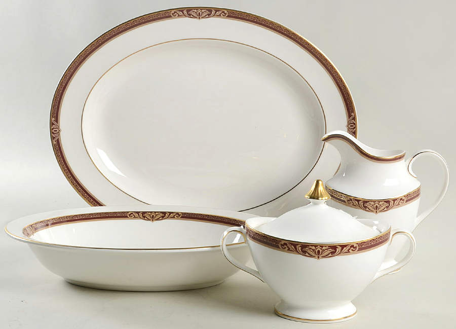 Tennyson 5 Piece Hostess Set by Royal Doulton-1