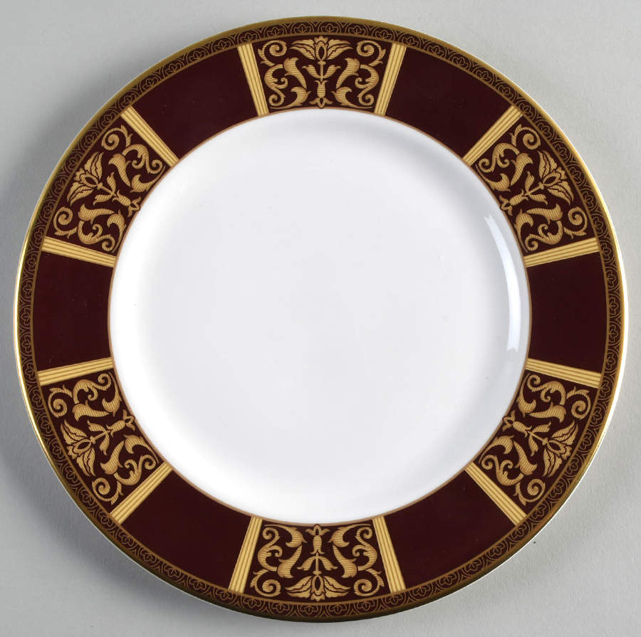 Tennyson Accent Luncheon Plate by Royal Doulton-1