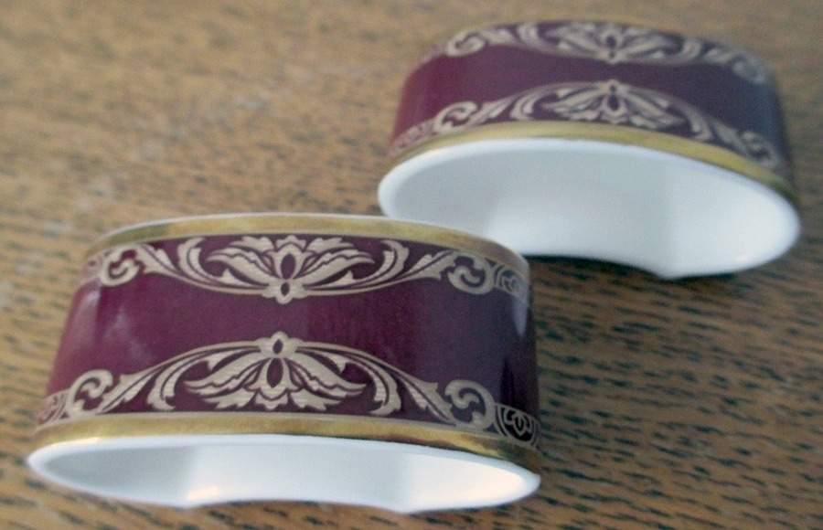 Tennyson Napkin Ring by Royal Doulton-1