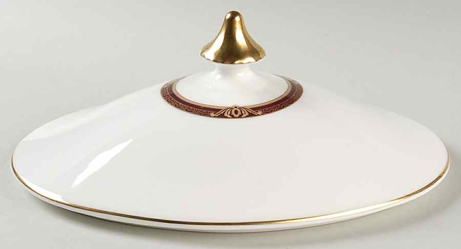 Tennyson Lid for Oval Vegetable by Royal Doulton-1
